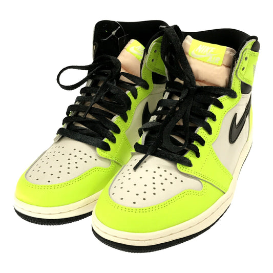 NIKE Air Jordan 1 Retro Hi Volt Sneakers Green Size 8