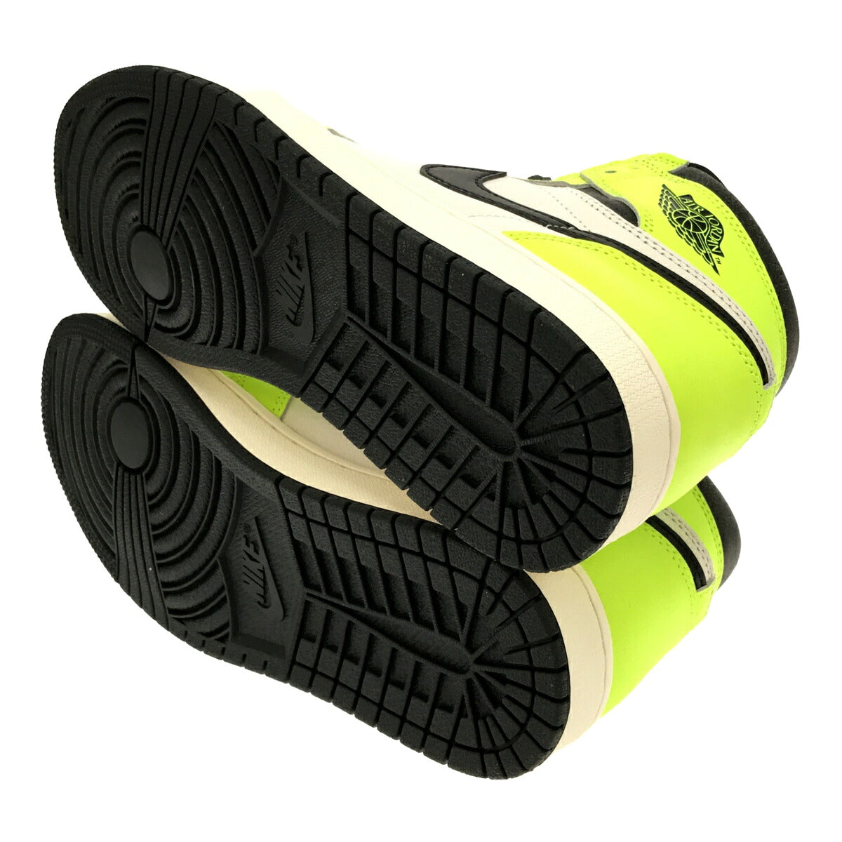 NIKE Air Jordan 1 Retro Hi Volt Sneakers Green Size 8