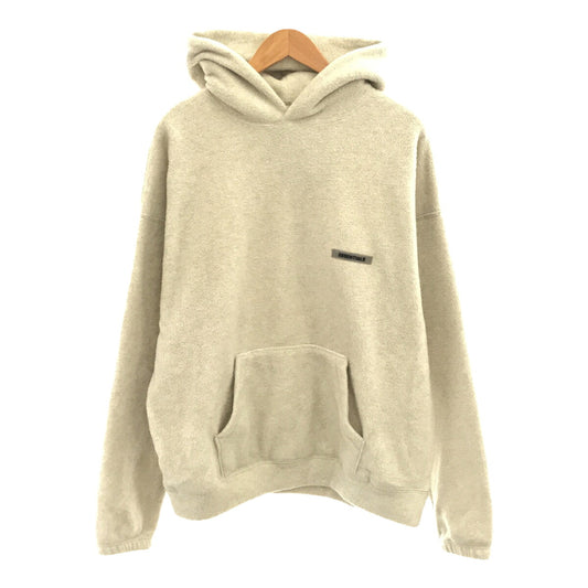 Vintage ESSENTIALS 20AW Polar Fleece Hoodie Off-White Size M