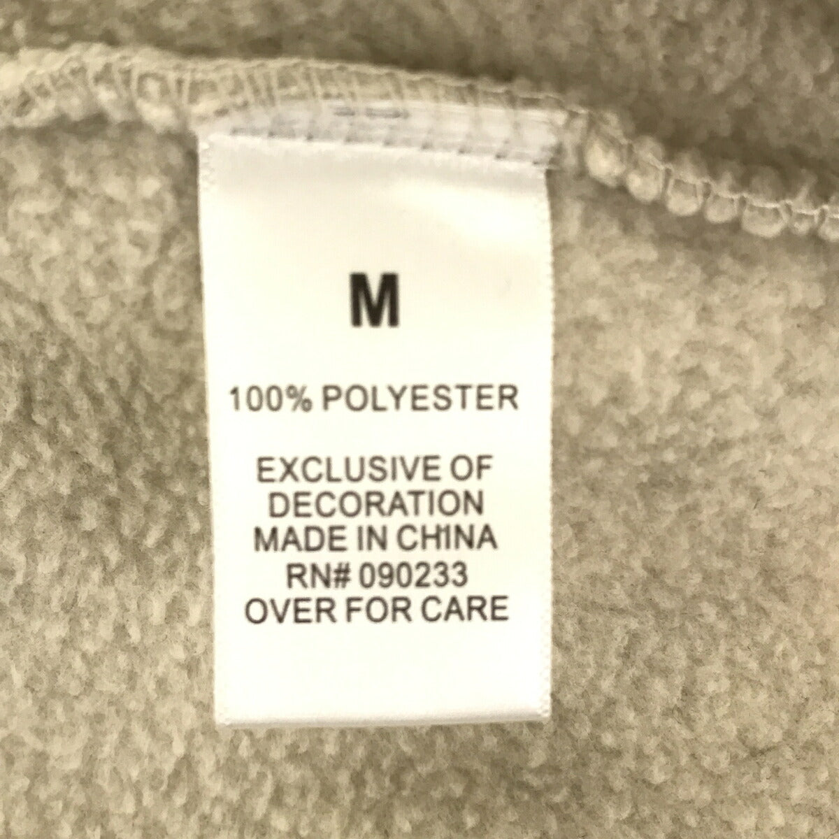 Vintage ESSENTIALS 20AW Polar Fleece Hoodie Off-White Size M