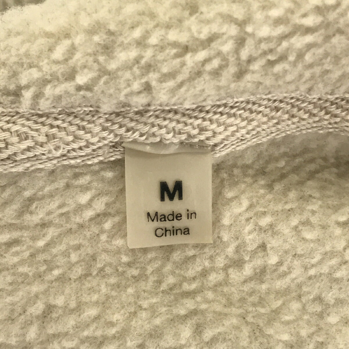 Vintage ESSENTIALS 20AW Polar Fleece Hoodie Off-White Size M