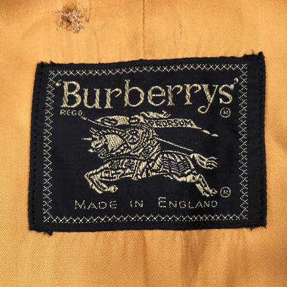 BURBERRYS 80's Vintage Cotton Single Trench Coat Size M