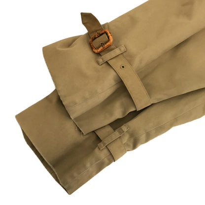 BURBERRYS 80's Vintage Cotton Single Trench Coat Size M