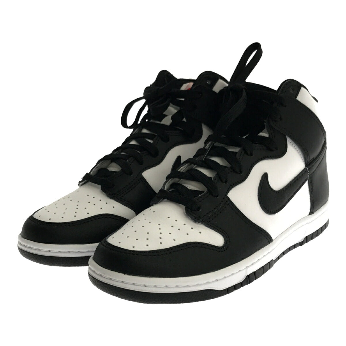 NIKE WMNS Dunk High Panda Black White Sneakers Size 26.5