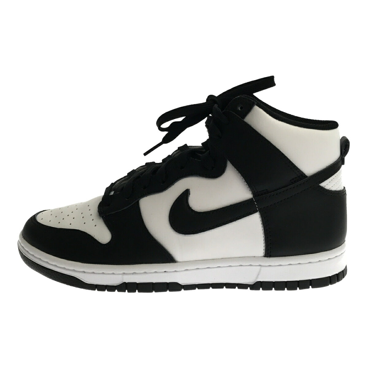 NIKE WMNS Dunk High Panda Black White Sneakers Size 26.5
