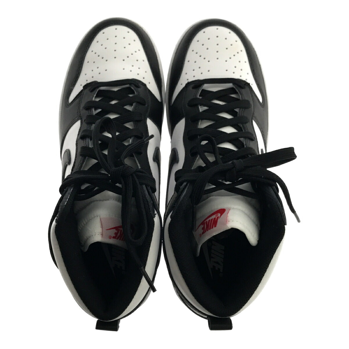 NIKE WMNS Dunk High Panda Black White Sneakers Size 26.5