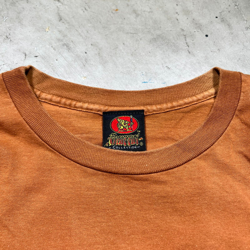 GRIFFIN COLLECTION 90s Rick Griffin T-Shirt Brown Size L