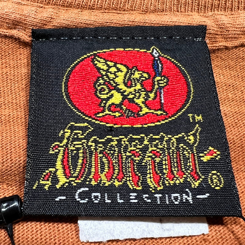 GRIFFIN COLLECTION 90s Rick Griffin T-Shirt Brown Size L