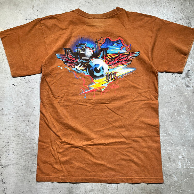GRIFFIN COLLECTION 90s Rick Griffin T-Shirt Brown Size L