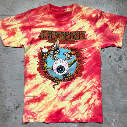 Unknown 80s Jimi Hendrix Rick Griffin Tie-Dye Tee Size S