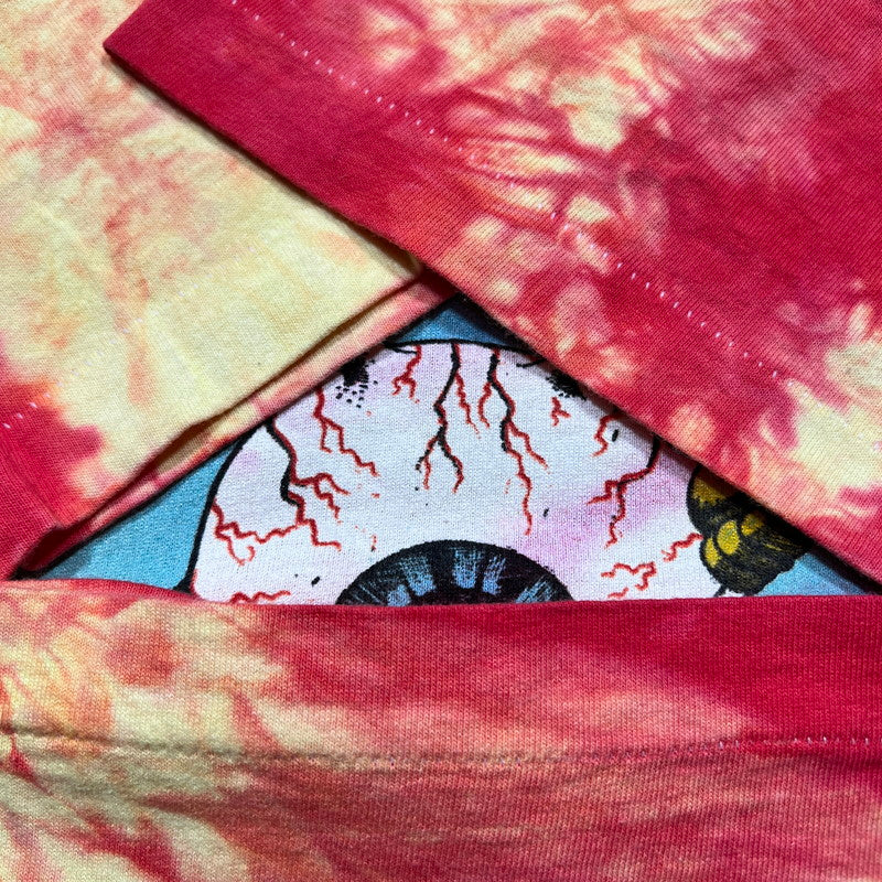 Unknown 80s Jimi Hendrix Rick Griffin Tie-Dye Tee Size S