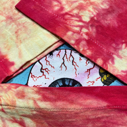 Unknown 80s Jimi Hendrix Rick Griffin Tie-Dye Tee Size S