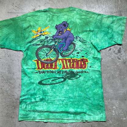 Unknown 90s Grateful Dead Liquid Blue Tie-Dye T-Shirt