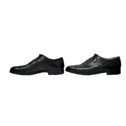 Tricker's Kensington Semi-Brogue Shoes Black Size 11.5