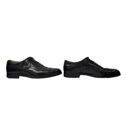 Tricker's Kensington Semi-Brogue Shoes Black Size 11.5