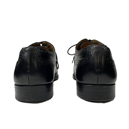 Tricker's Kensington Semi-Brogue Shoes Black Size 11.5