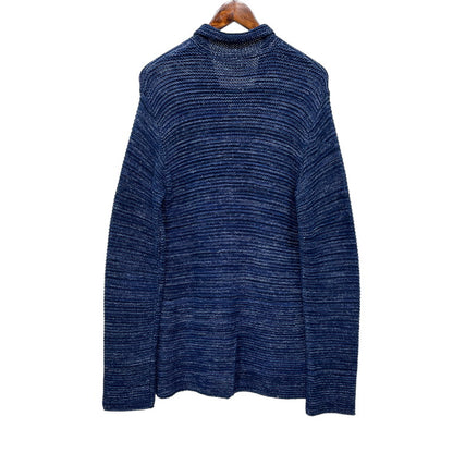 KAPITAL 14SS Cotton Linen Knit Blazer Blue Jacket Size 1