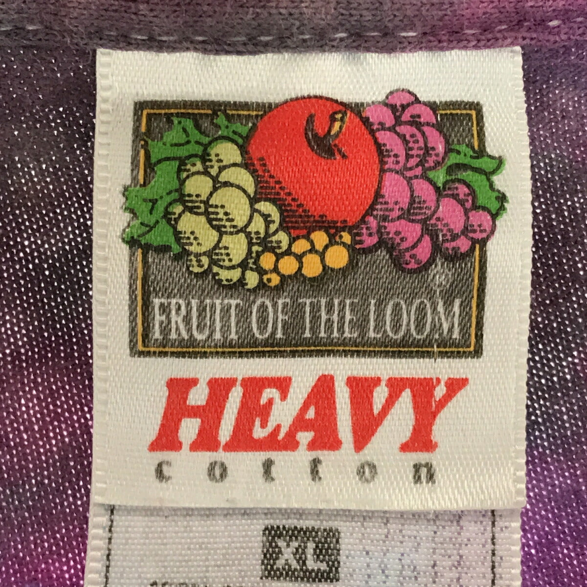 FRUIT OF THE LOOM 90s Rush Tie-Dye T-Shirt Multi Size XL