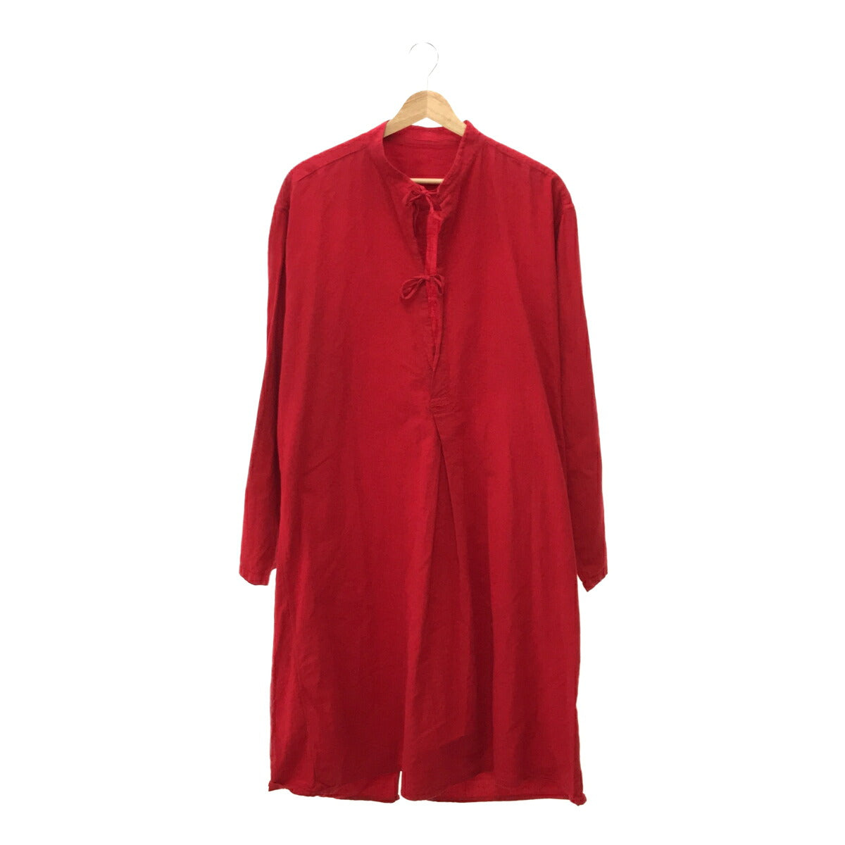 PFAVM 40s Swiss Army Overdyed Red Cotton Smock