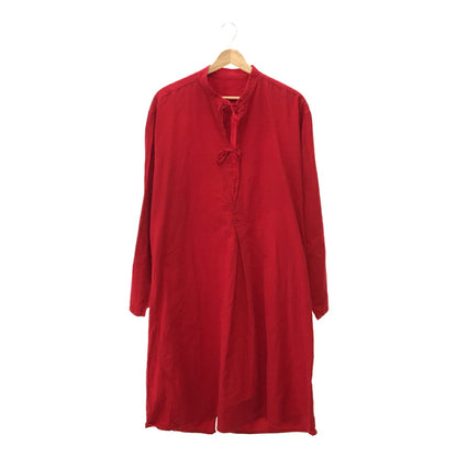 PFAVM 40s Swiss Army Overdyed Red Cotton Smock