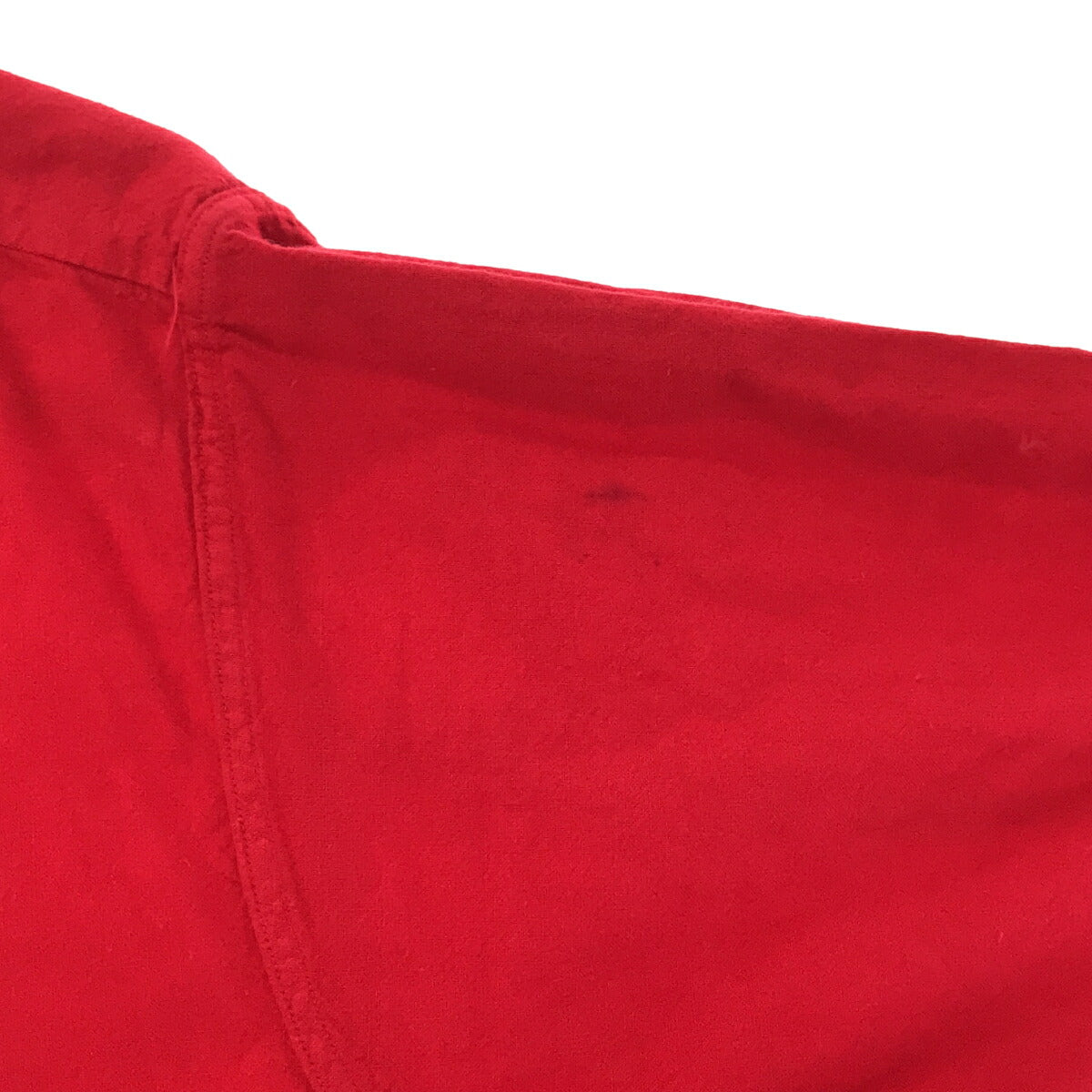 PFAVM 40s Swiss Army Overdyed Red Cotton Smock
