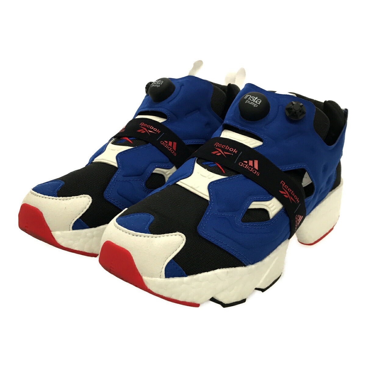 Reebok x adidas Instapump Fury Tricolor Sneakers Size 26.5