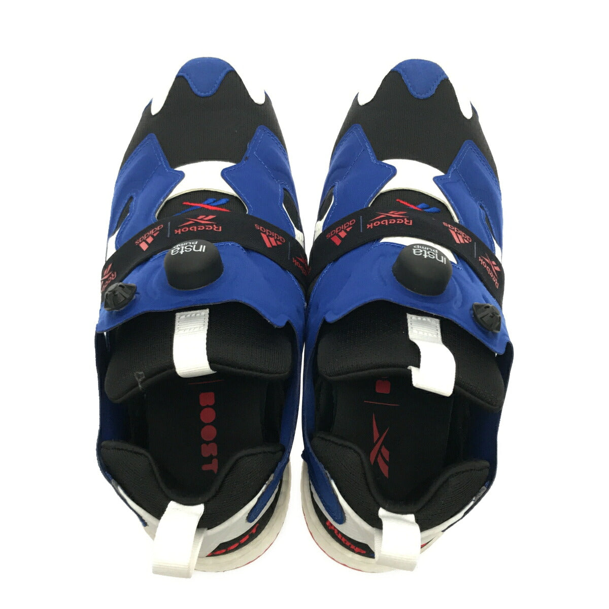 Reebok x adidas Instapump Fury Tricolor Sneakers Size 26.5