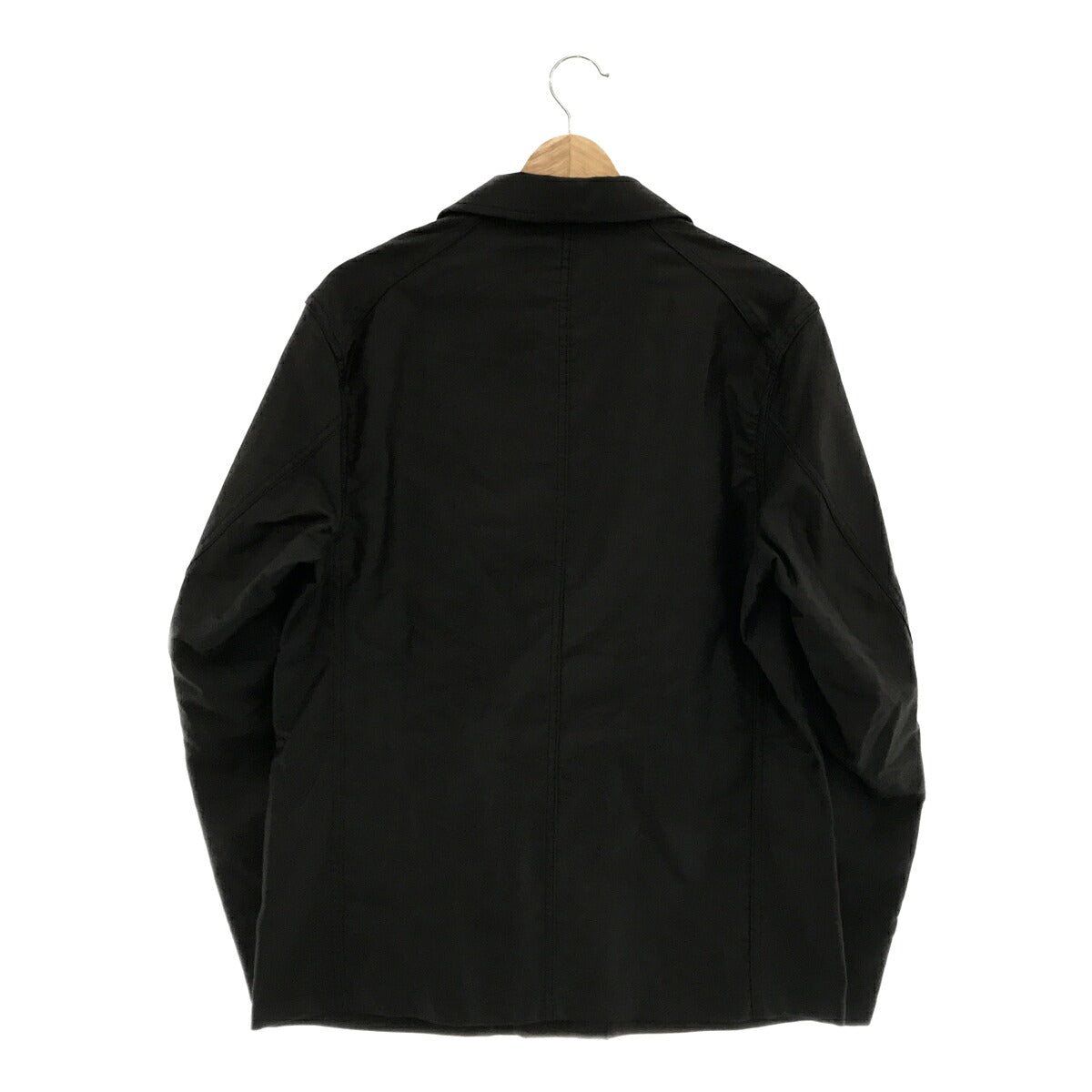 SCYE 21SS FINX Cotton Moleskin Double Jacket Black Size 40