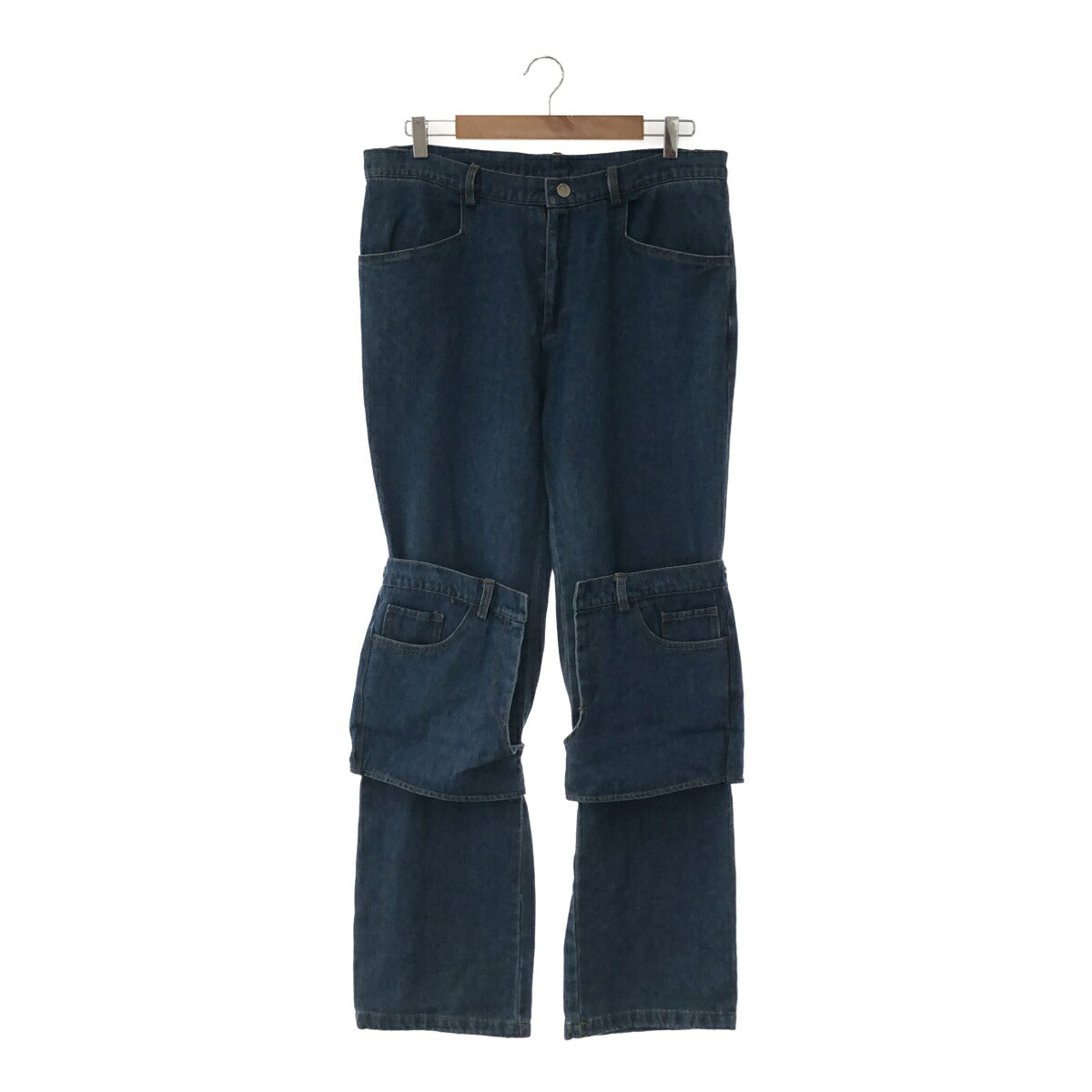 Vintage YOIKADAKADA Reconstructed Indigo Denim Jeans Size L