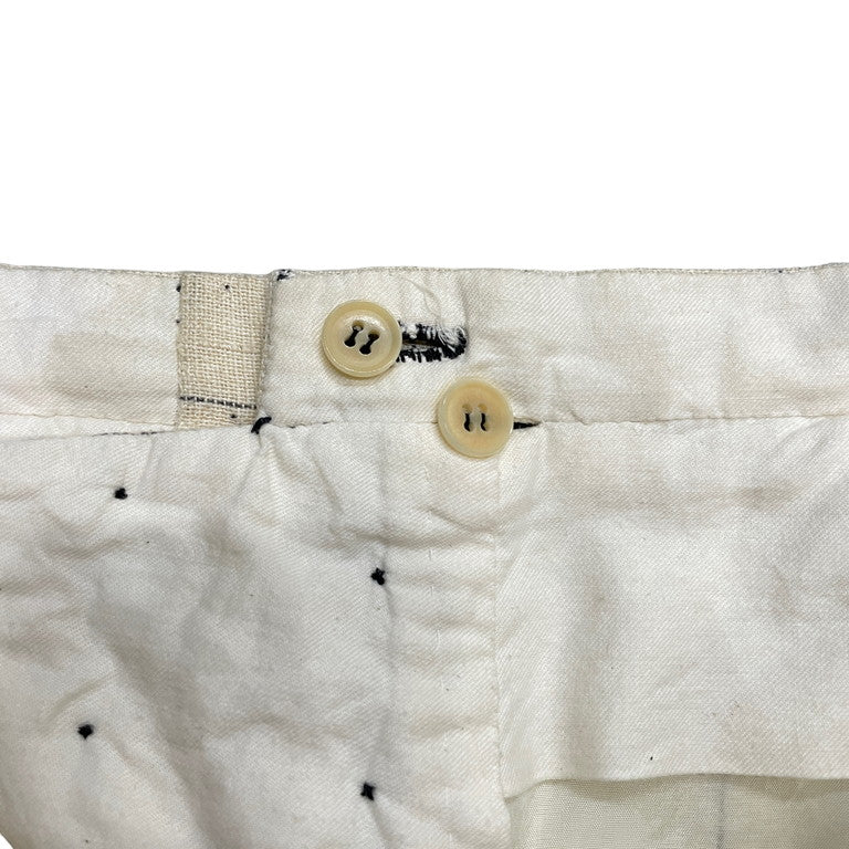 The crooked Tailor REID&TAYLOR Linen Check Trousers Size 46