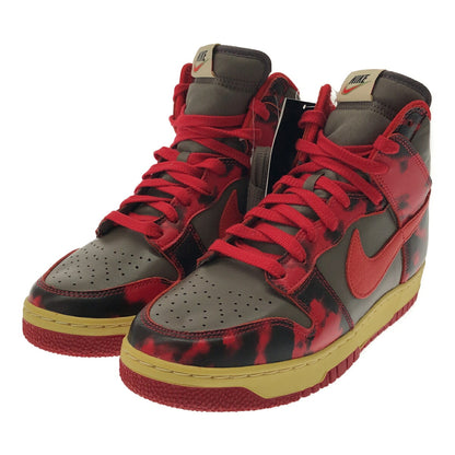 Nike DUNK HIGH 1985 SP RED ACID WASH Sneakers Size 27.5