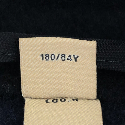 Burberry Black Check Cashmere Tailored Jacket Size 44R