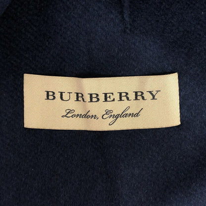 Burberry Black Check Cashmere Tailored Jacket Size 44R