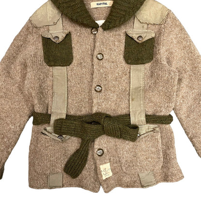 Kapital Kountry 09AW Shetland Chino Safari Jacket Size XL