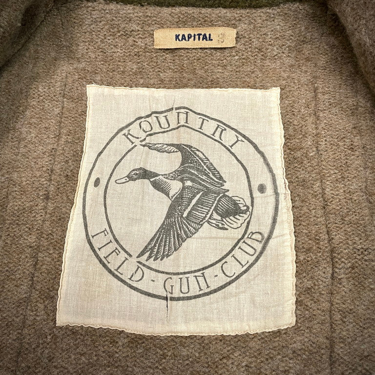 Kapital Kountry 09AW Shetland Chino Safari Jacket Size XL