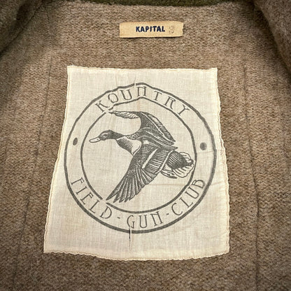 Kapital Kountry 09AW Shetland Chino Safari Jacket Size XL