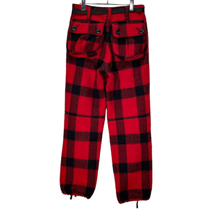 GENERAL RESEARCH 98 Archive Wool Melton Pants Multi Size M