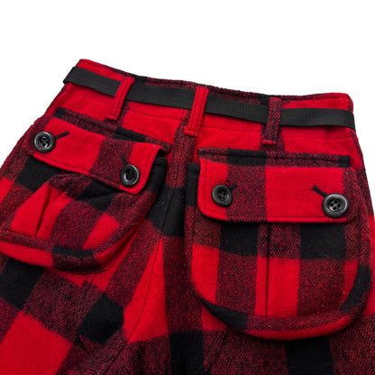 GENERAL RESEARCH 98 Archive Wool Melton Pants Multi Size M