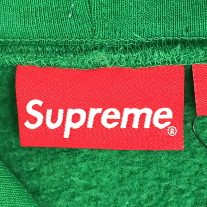 Supreme 22SS Bling Box Logo Hooded Sweatshirt Green Size L