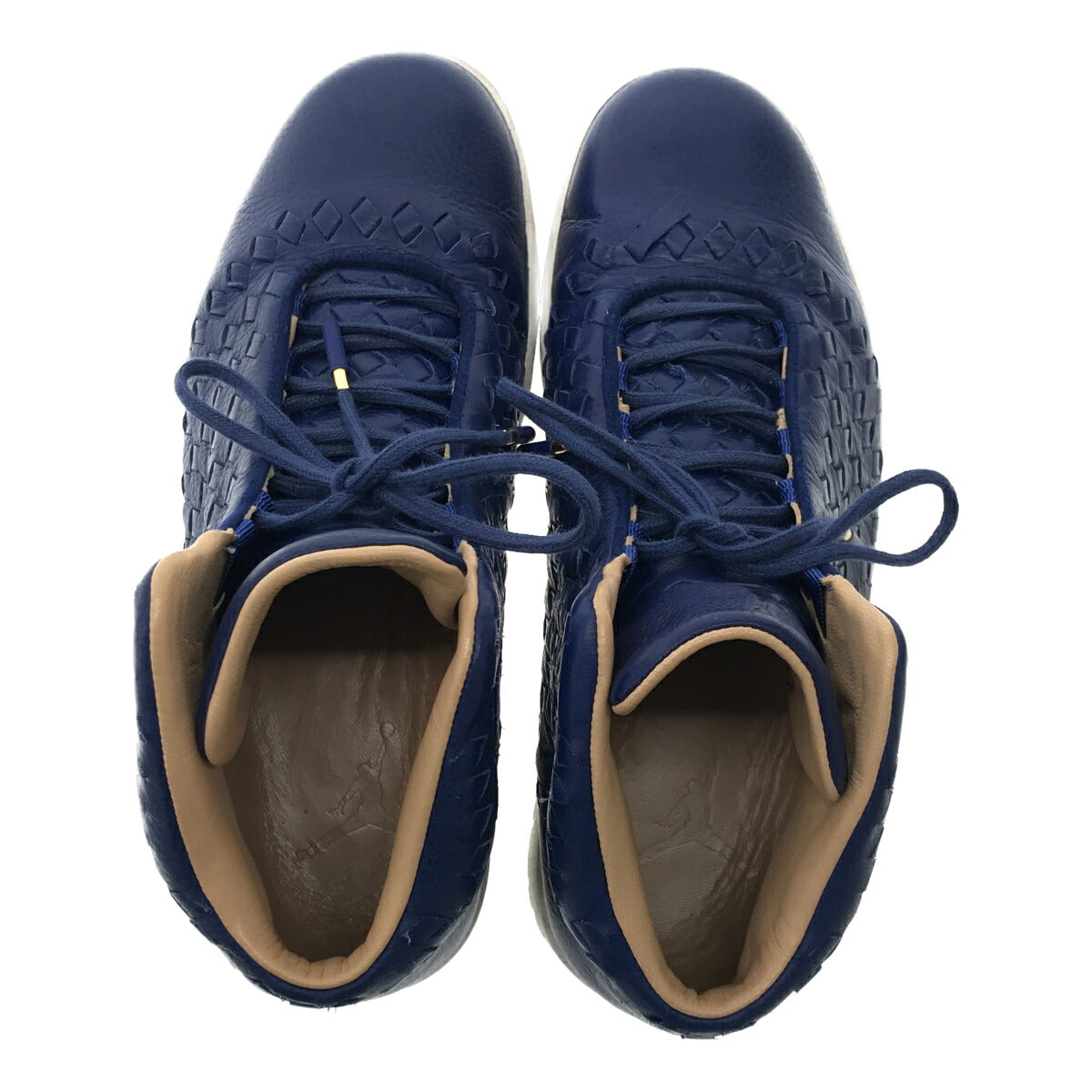 NIKE JORDAN SHINE Blue Hitop Sneakers Size 26.5