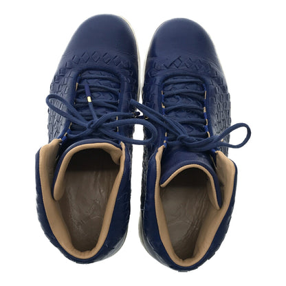 NIKE JORDAN SHINE Blue Hitop Sneakers Size 26.5