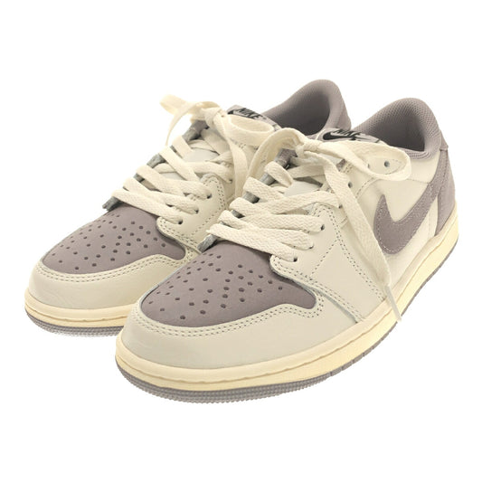 NIKE Air Jordan 1 Low OG Atmosphere Gray Sneakers Size 26cm