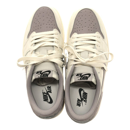 NIKE Air Jordan 1 Low OG Atmosphere Gray Sneakers Size 26cm