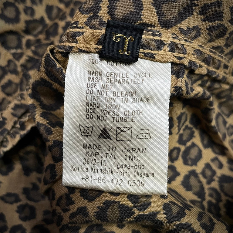 Kapital Kountry Hyakushitora Souvenir Remake Leopard Size 3