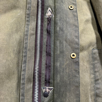 Mackinnon Hunting 80s Barbour Oiled Jacket Size C36