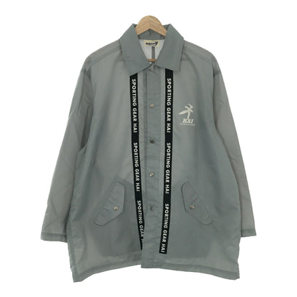 ISSEY MIYAKE HAI SPORTING 80s Logo Print Nylon Jacket Size M