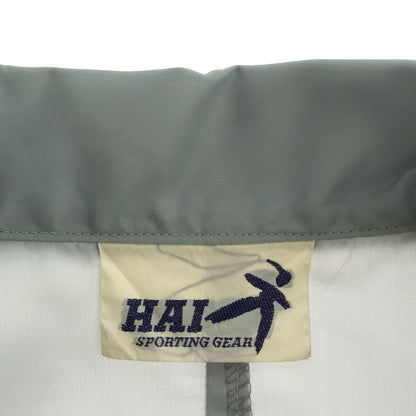 ISSEY MIYAKE HAI SPORTING 80s Logo Print Nylon Jacket Size M