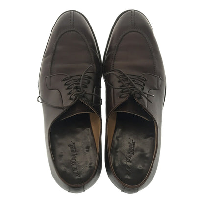 S.T. Dupont Brown U-Tip Leather Sneakers Size EU 41