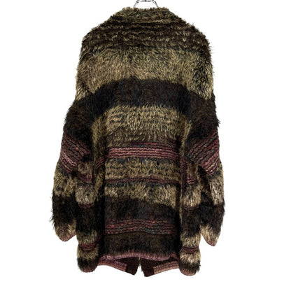 Mame Kurogouchi 22AW Mountainscape Knit Coat Size 1