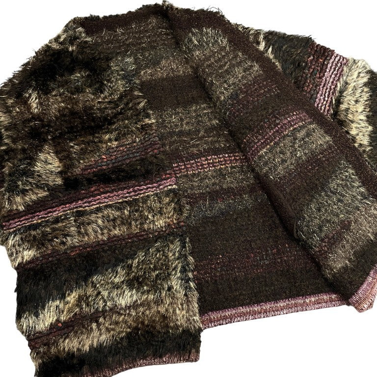 Mame Kurogouchi 22AW Mountainscape Knit Coat Size 1